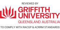 Griffith reviewed logo