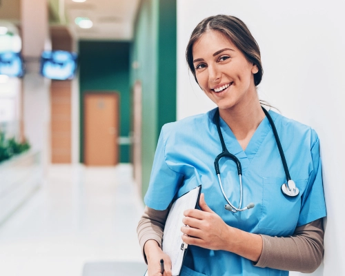 Nurse at work